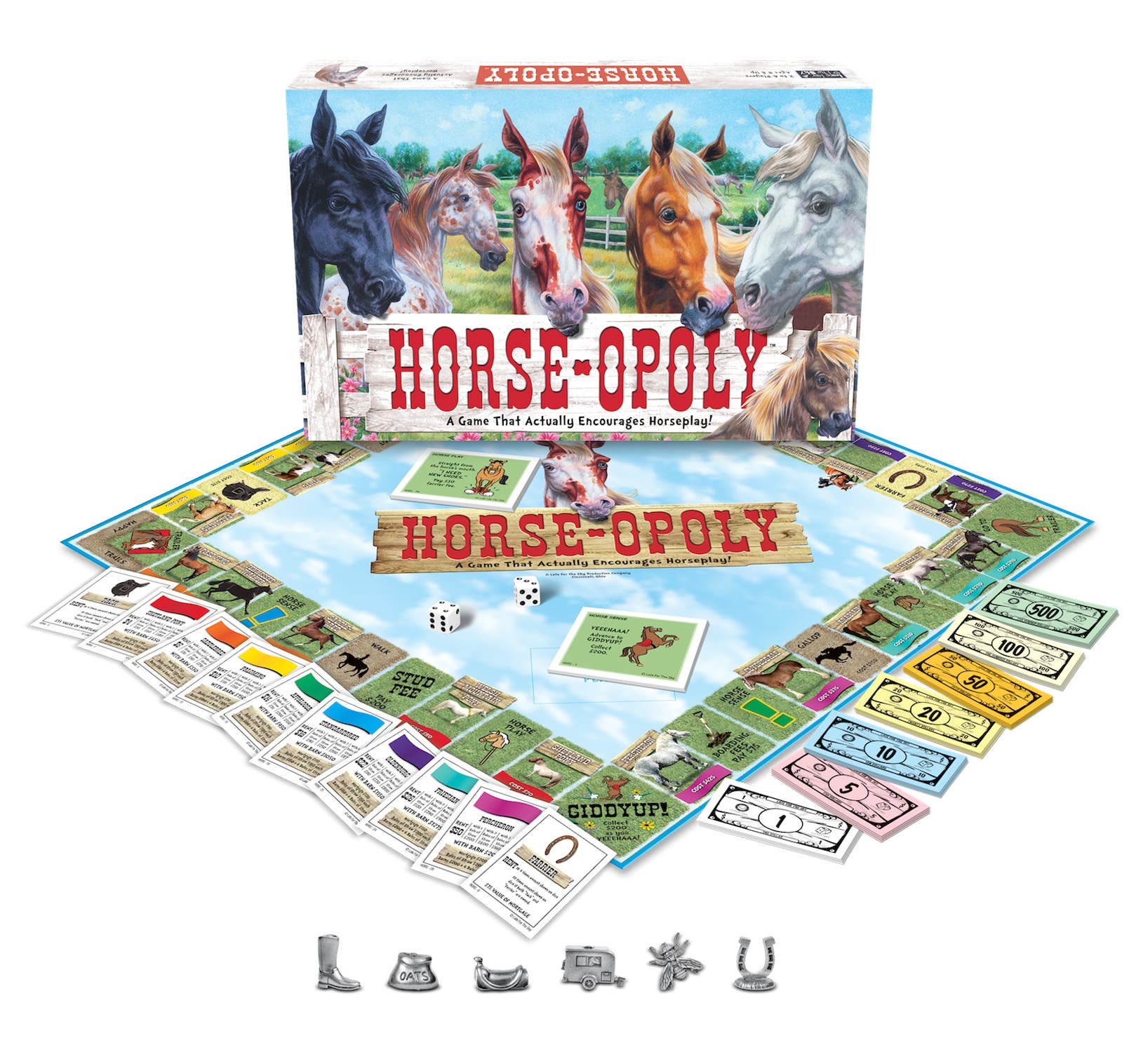 Late for the Sky Horseopoly Monopoly Board Game in Multicolored at Nordstrom