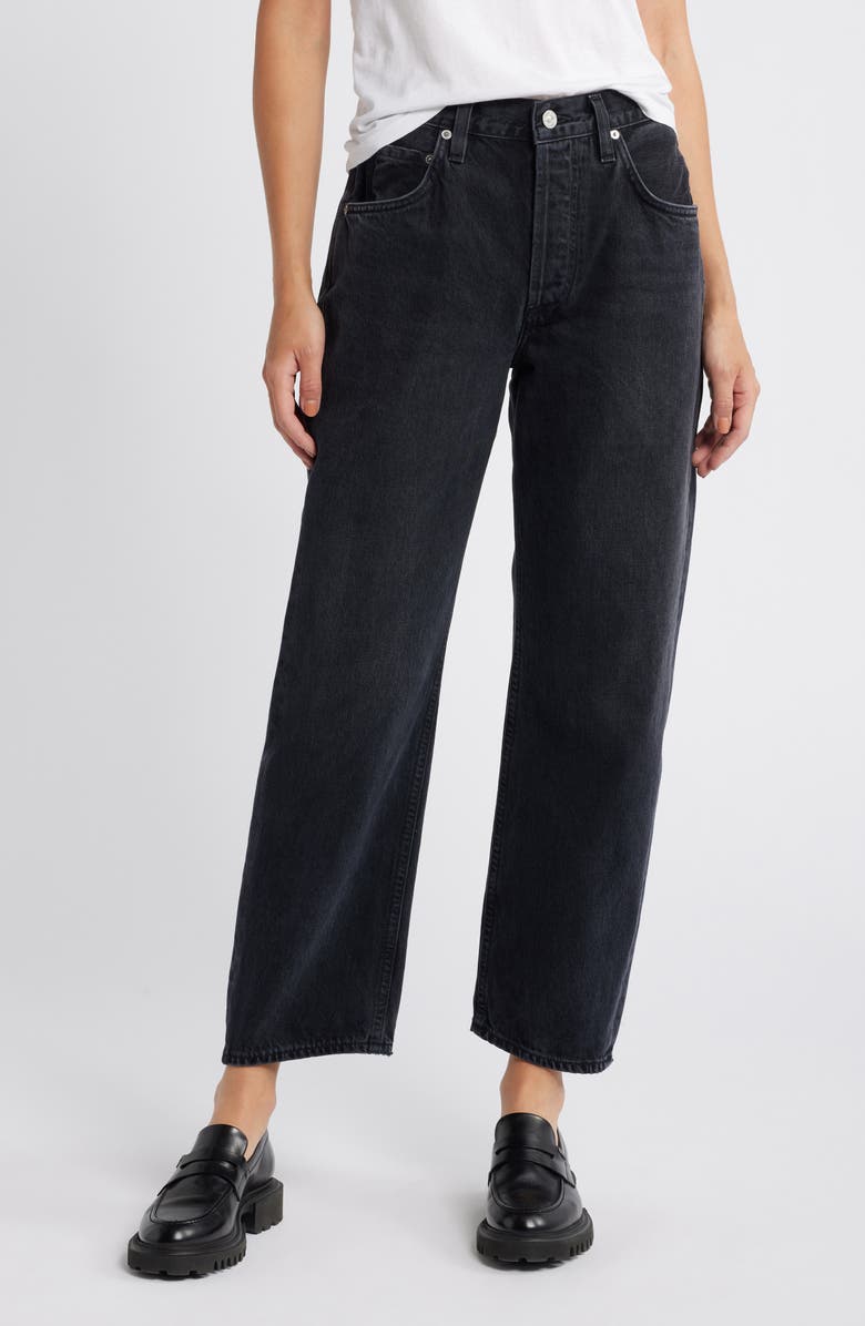Citizens of Humanity Dahlia Relaxed Crop Bow Leg Jeans, Main, color, 