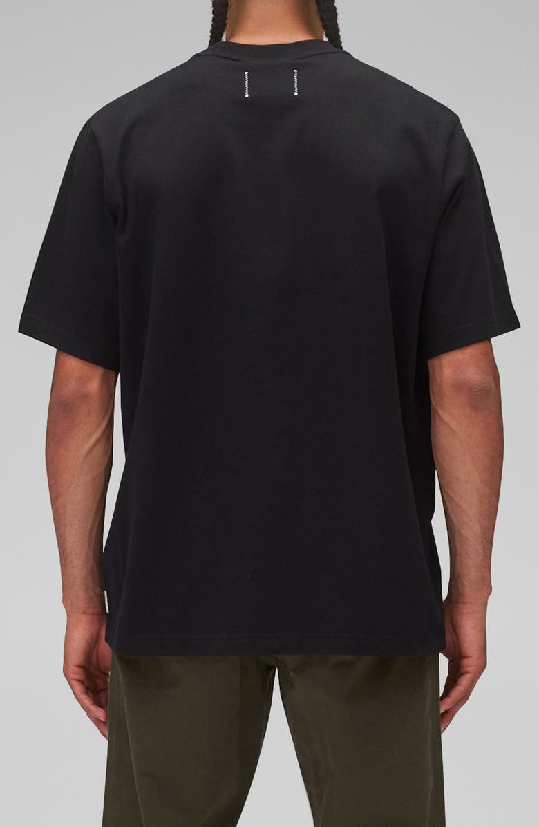 Reigning Champ Midweight Jersey T-Shirt, Alternate, color, Black