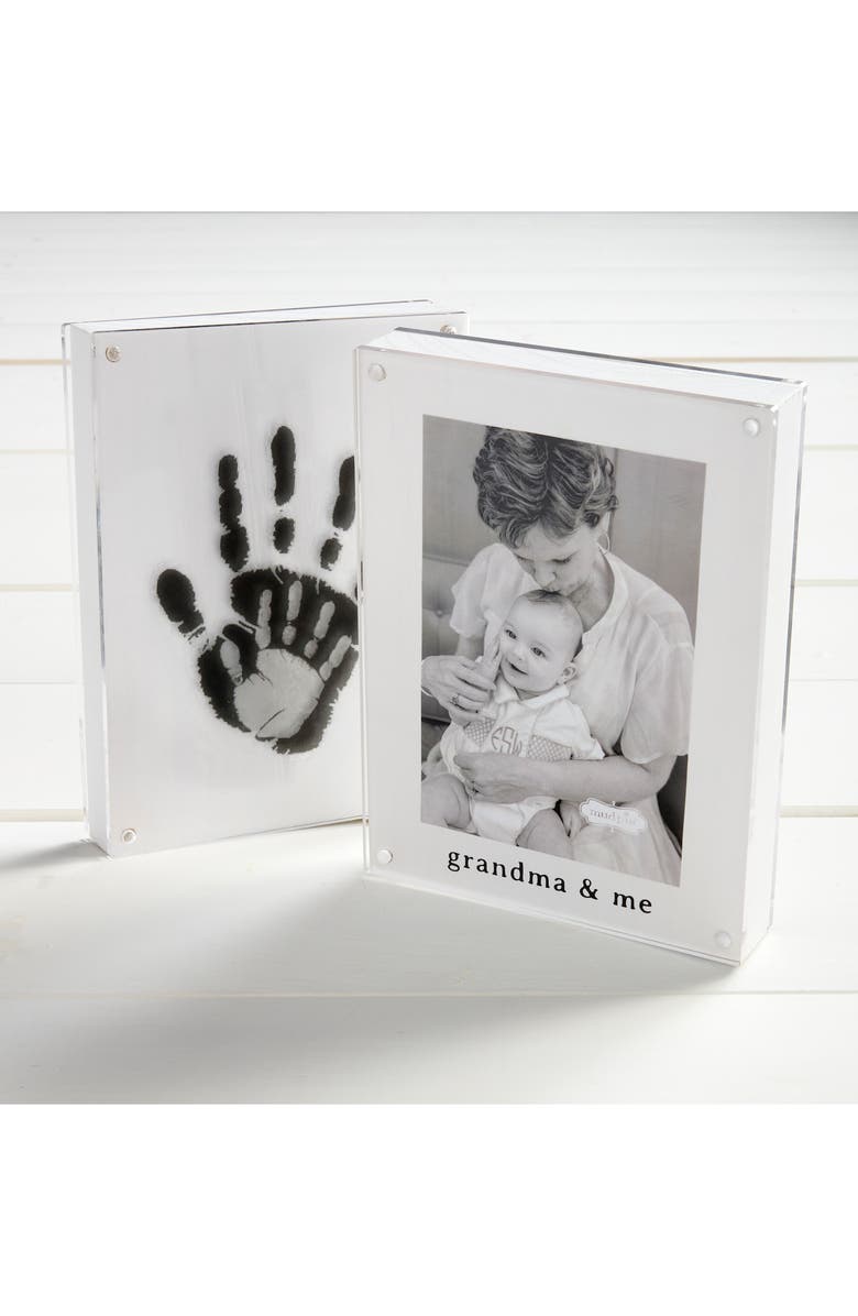 Mud Pie Grandma Handprint Photo Frame Kit, Alternate, color, 