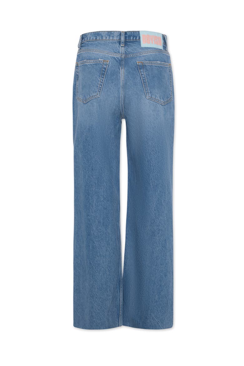 The Charley Vintage Wide Leg Jeans, Alternate, color, Silverado