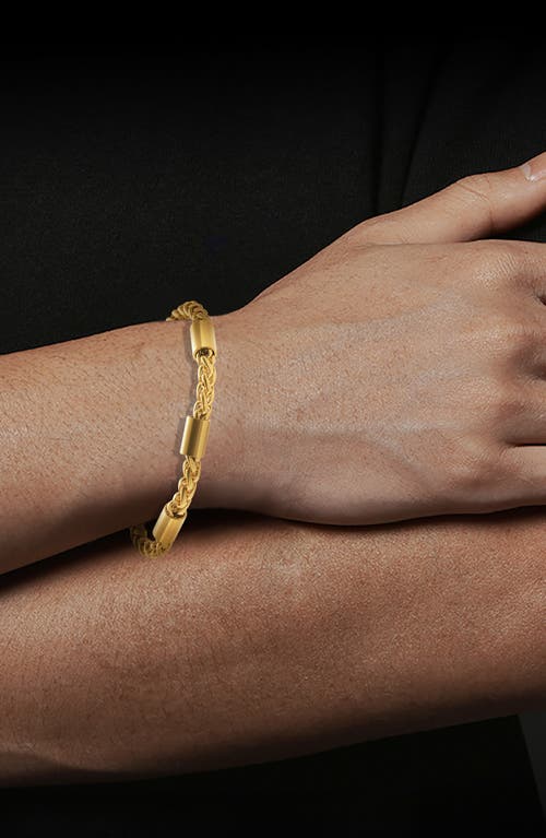 Geoffrey Beene Wheat Chain Bracelet