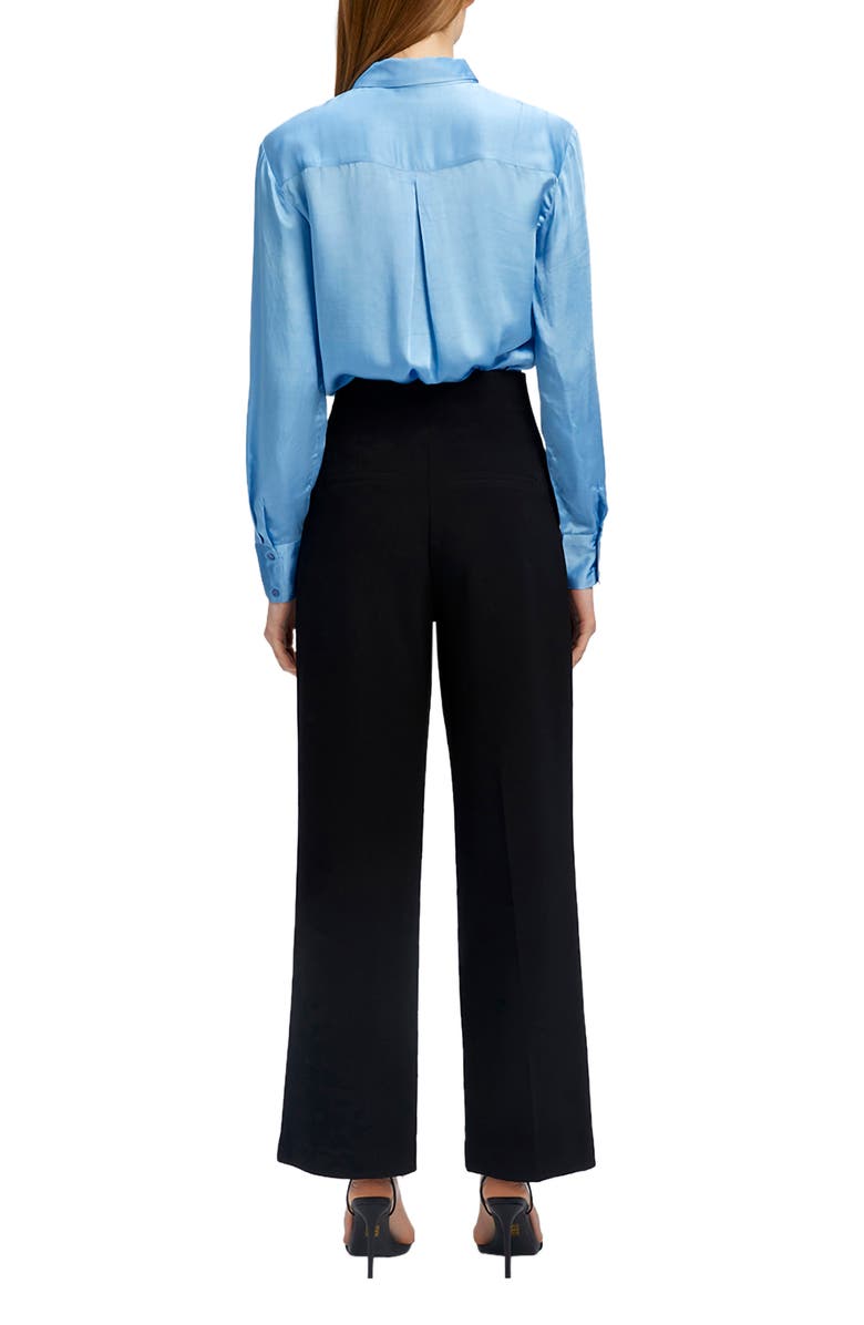 Bardot Anna High Waist Pants, Alternate, color, Black