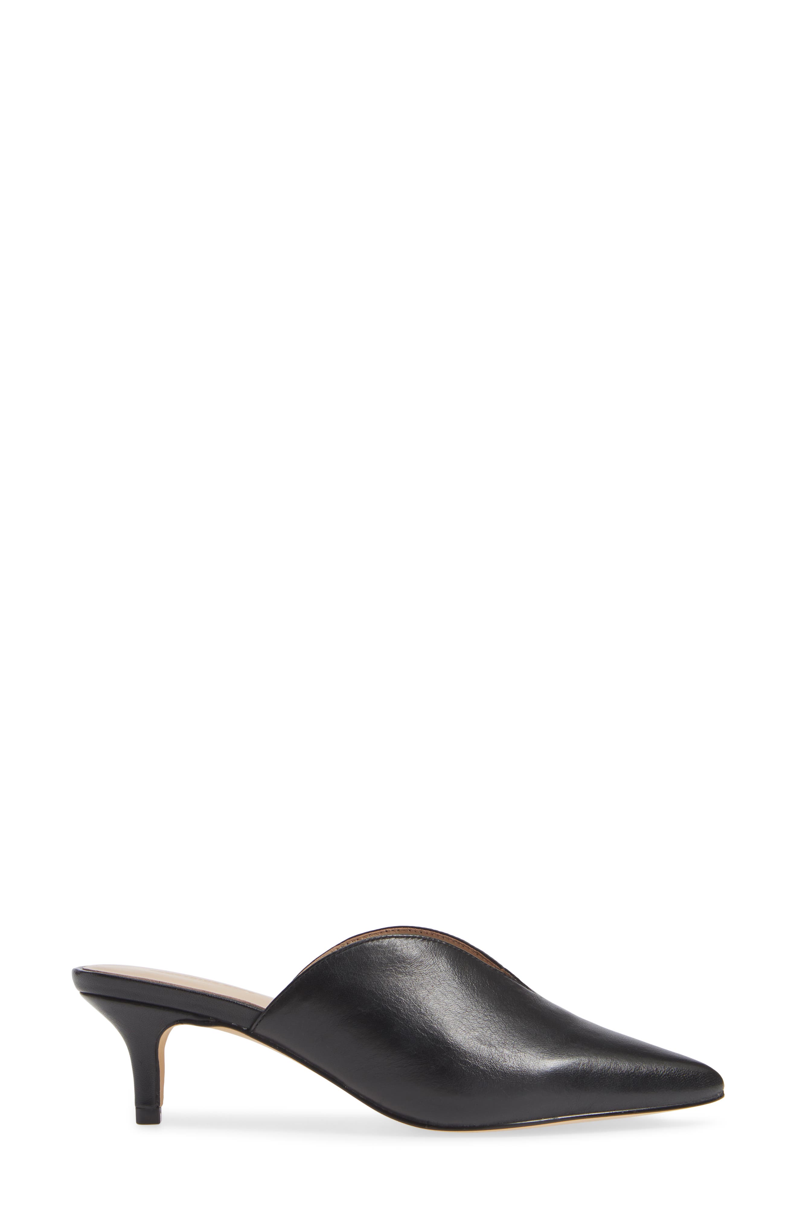 Something Navy Utopia Kitten Heel Mule, Alternate, color, 