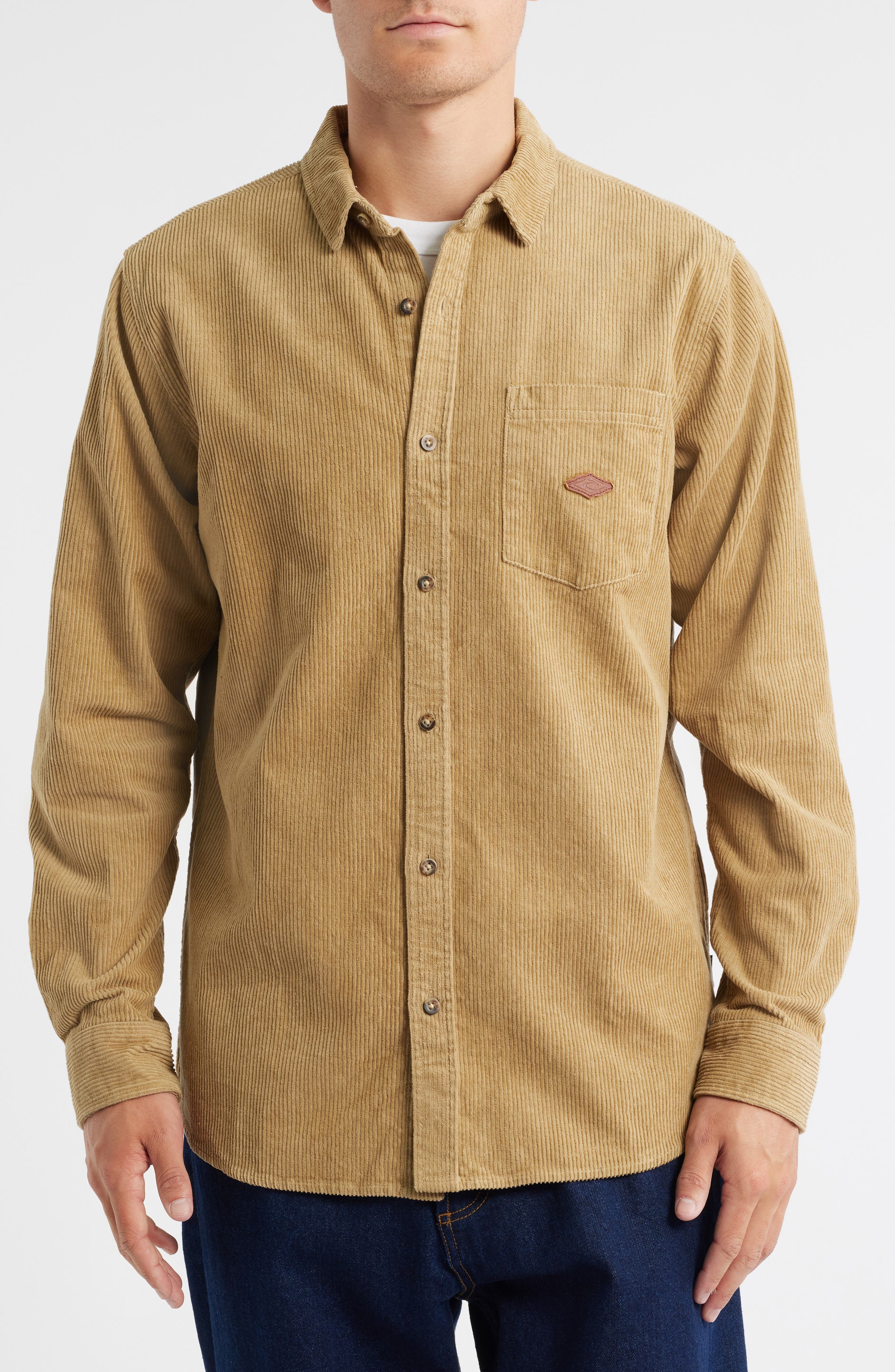 Classic Surf Cotton Corduroy Button-Up Shirt - image 2