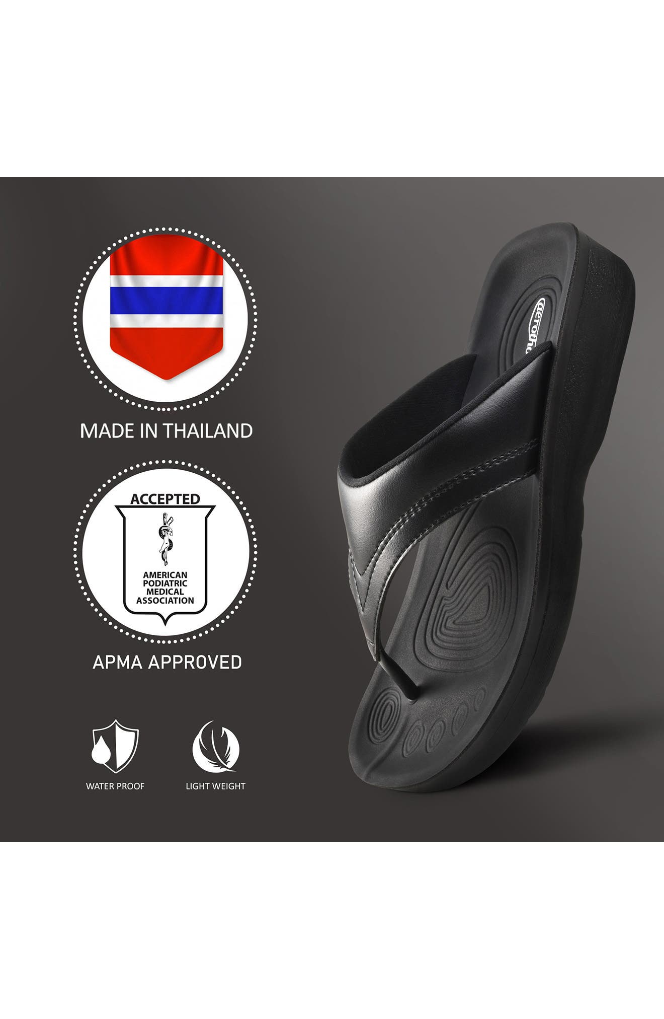 AEROTHOTIC Ostrayas Sandal, Alternate, color, 