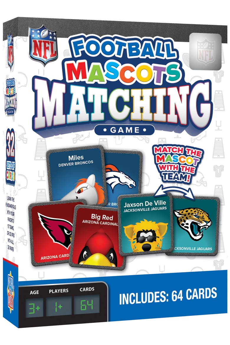 NFL Mascots Matching Game, Main, color, Multicolor