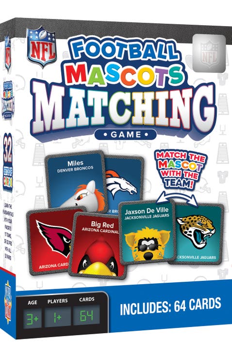 NFL Mascots Matching Game