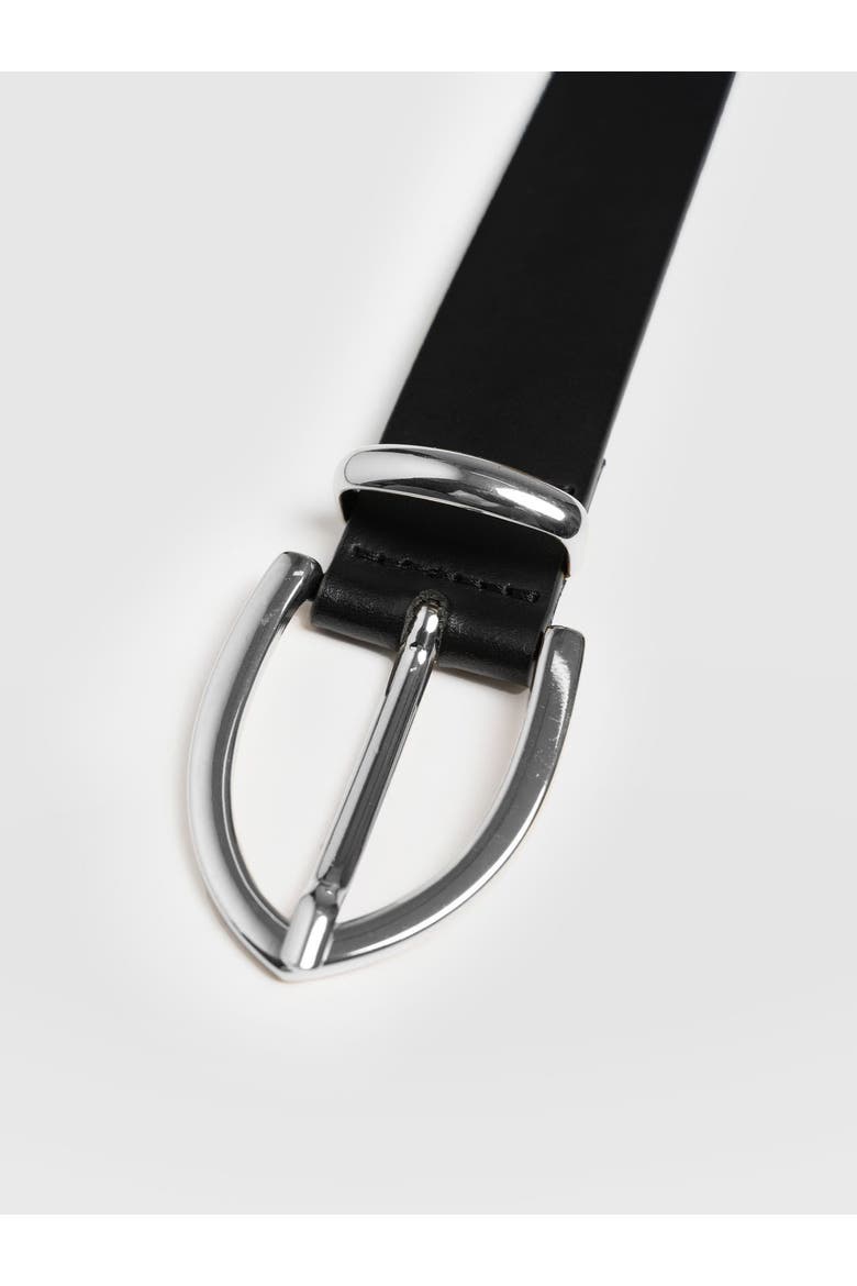 Hoxton Belt, Alternate, color, Black/Silver