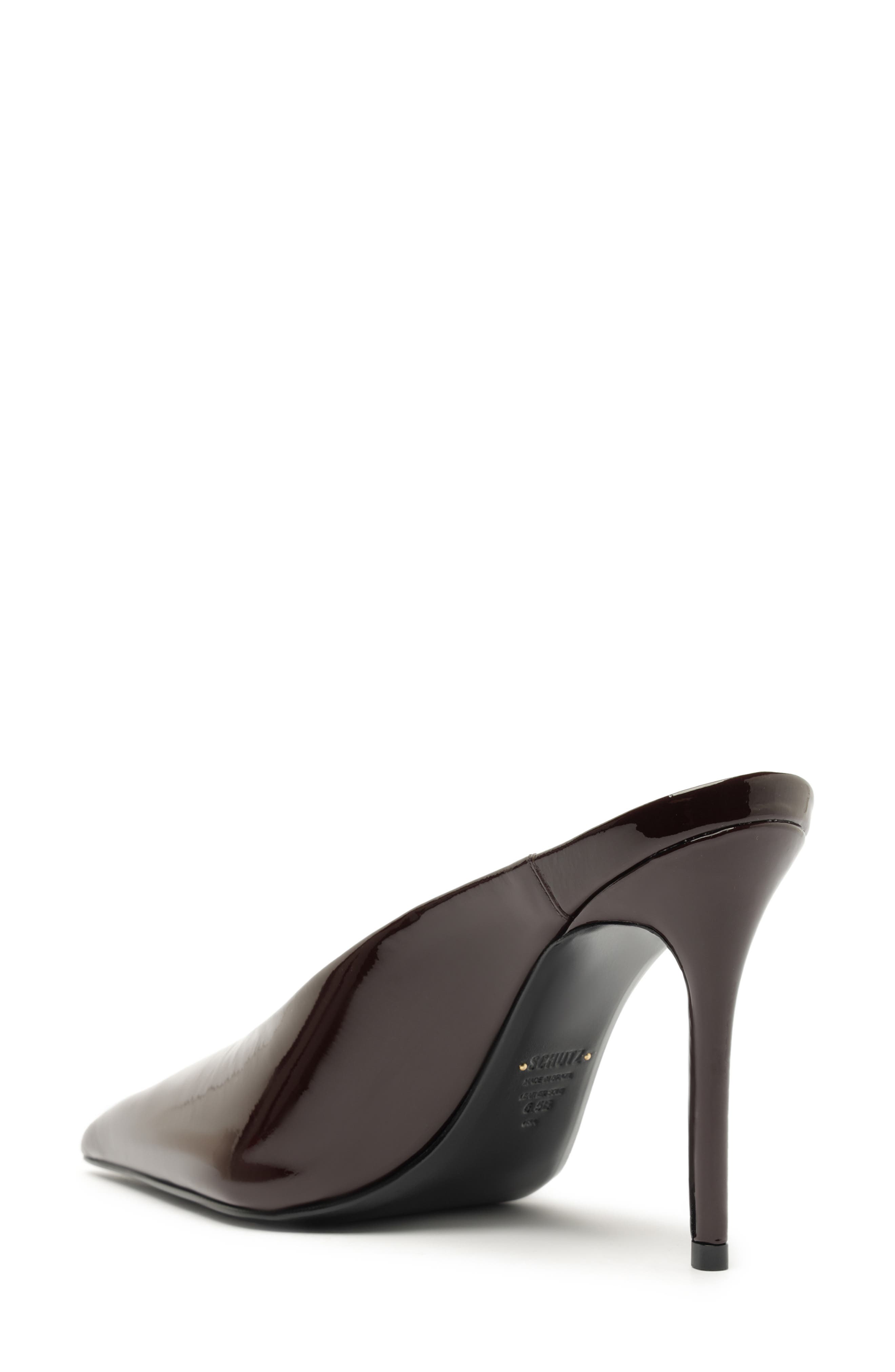 Schutz Loren Pointed Toe Pump, Alternate, color, Maplewood