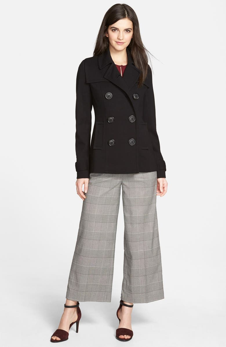 1.STATE Wide Leg Plaid Culottes, Alternate, color, 