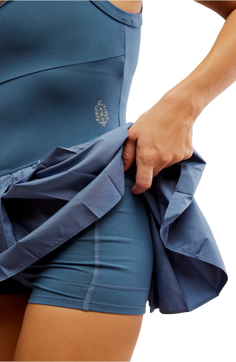 Free People FP Movement Swing of Things Tennis Dress, Alternate, color, Skyline