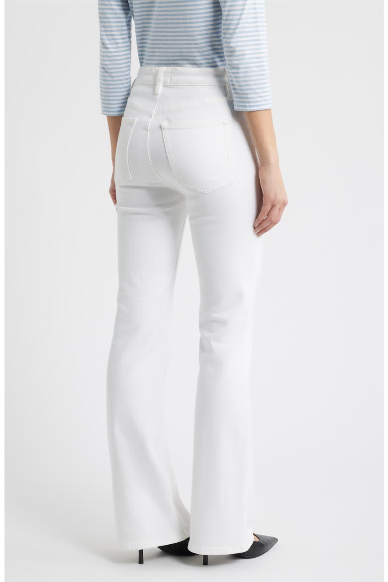The Reboot High Waist Bootcut Jeans, Alternate, color, WHITE