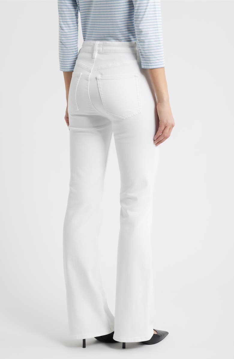 FRAME The Reboot High Waist Bootcut Jeans, Alternate, color, White
