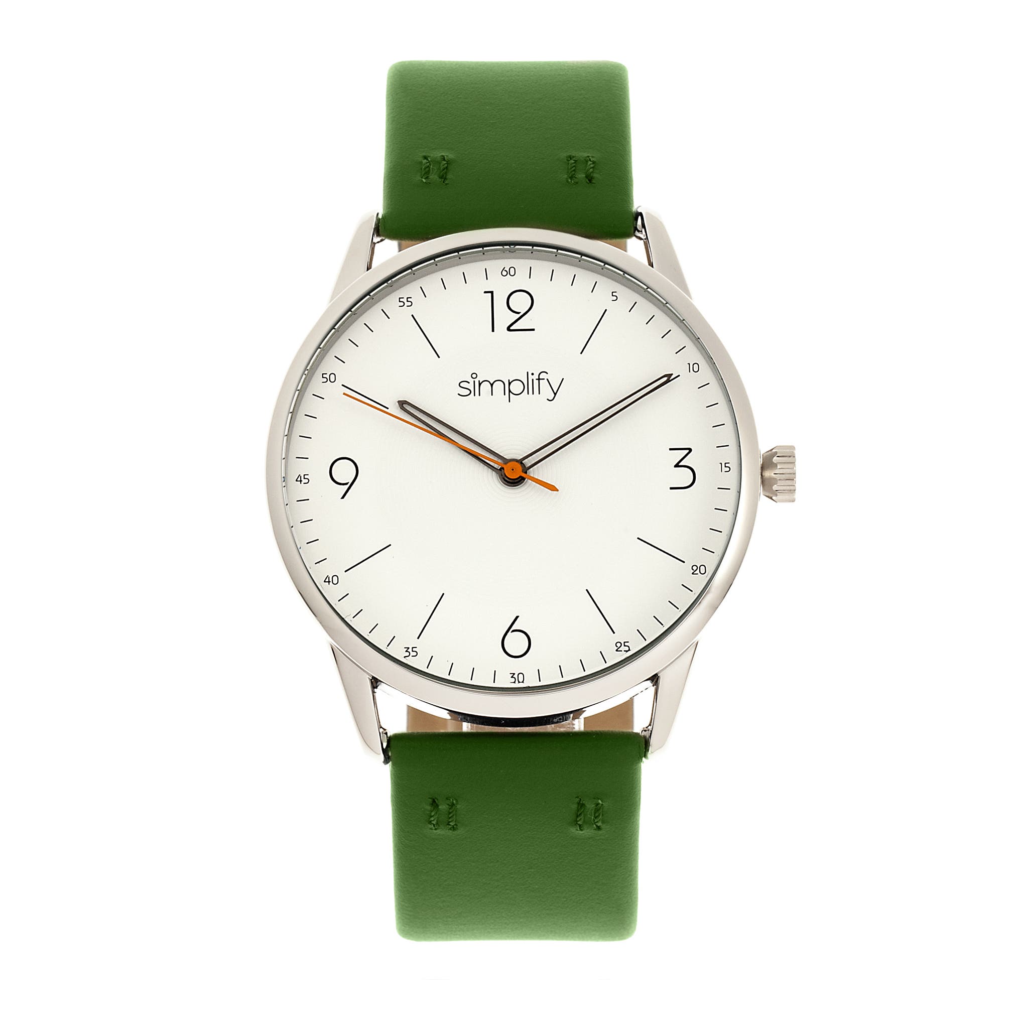 selected Olive/White