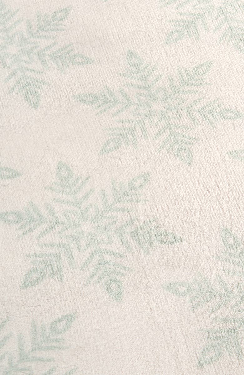 Woven & Weft Reversible Faux Shearling Blanket, Alternate, color, Ivory