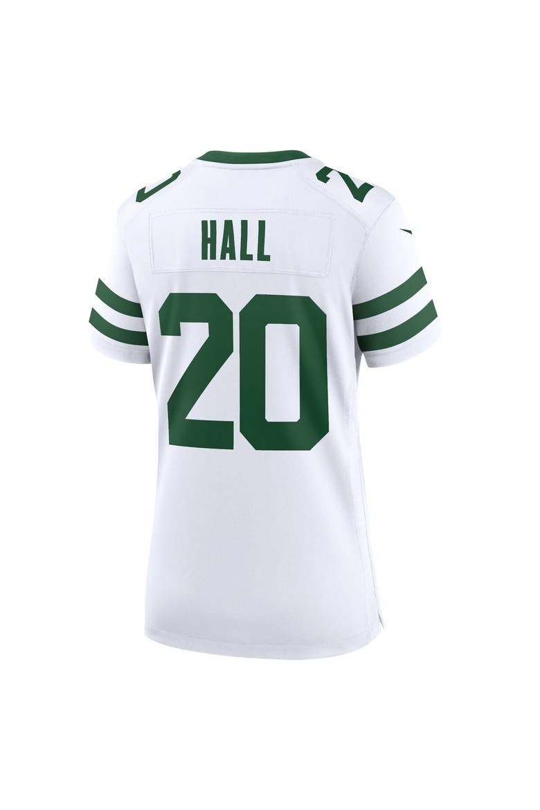 Women's Nike Breece Hall Legacy White New York Jets Game Jersey, Alternate, color, White