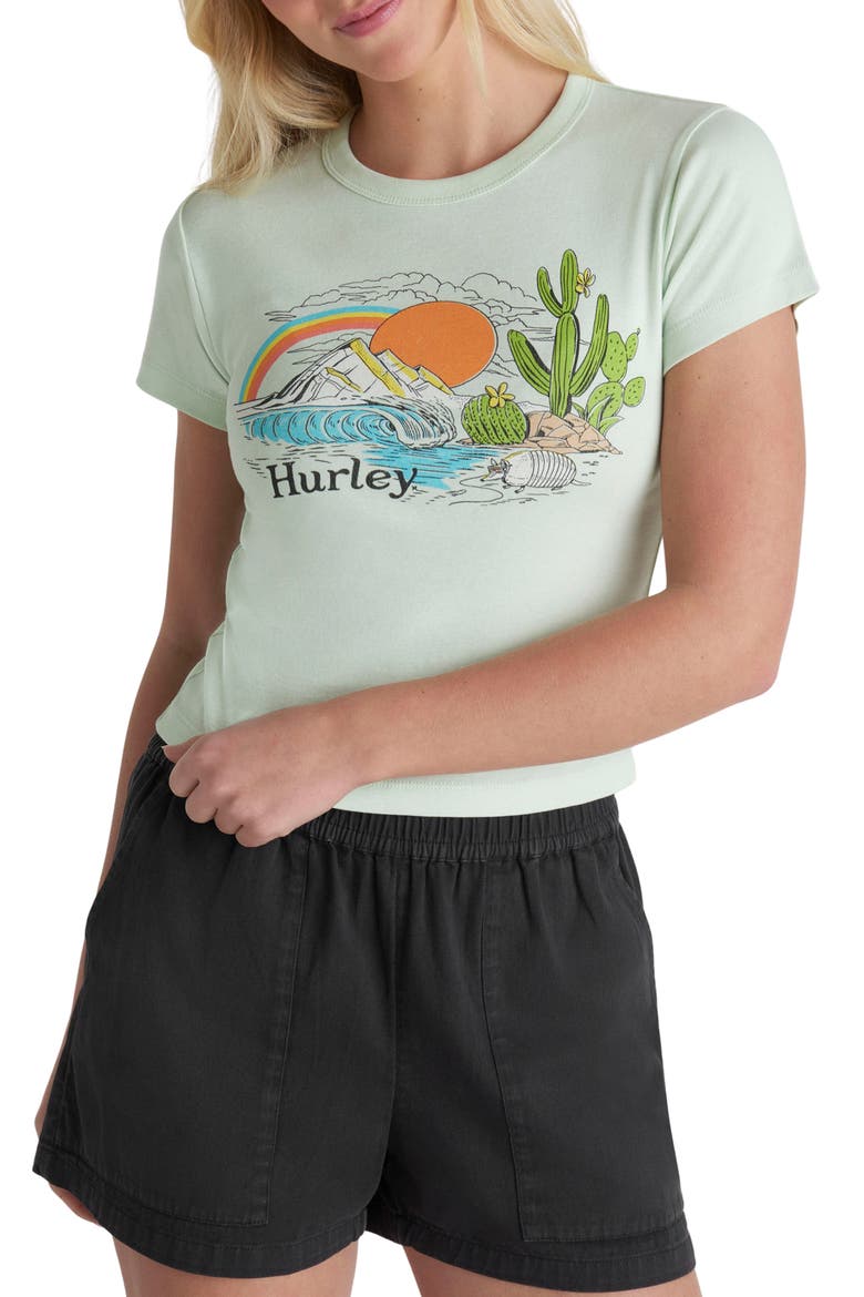 Badlands Baby Tee, Main, color, SPRAY