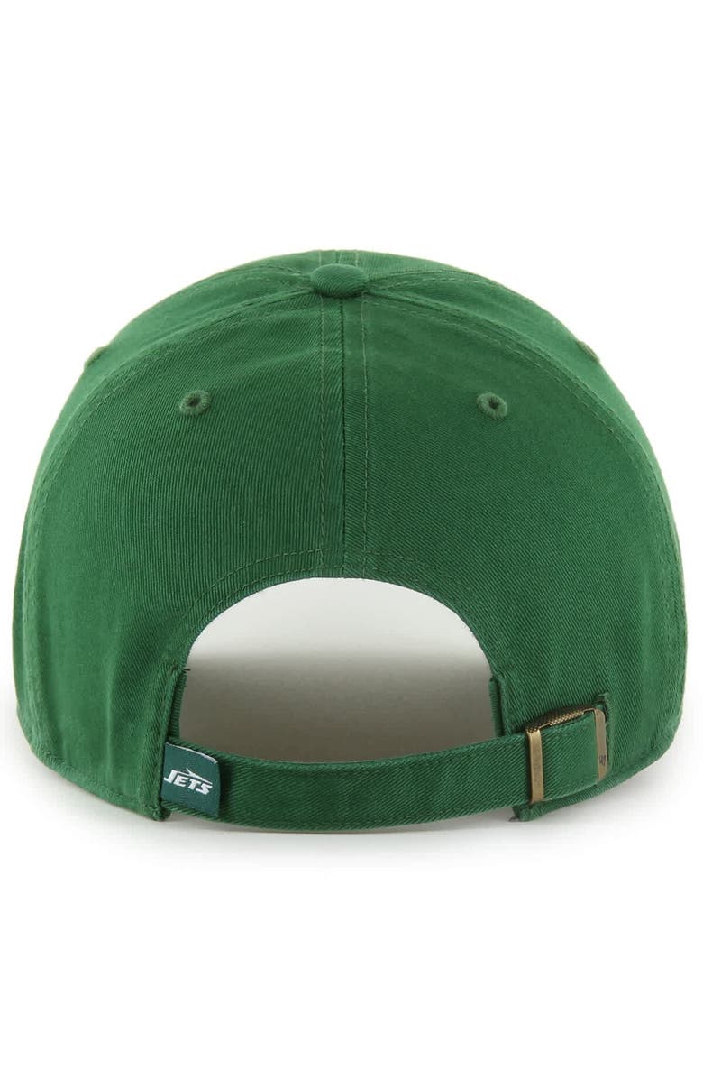 '47 Men's '47 Green New York Jets Clean Up Primary Adjustable Hat, Alternate, color, Green