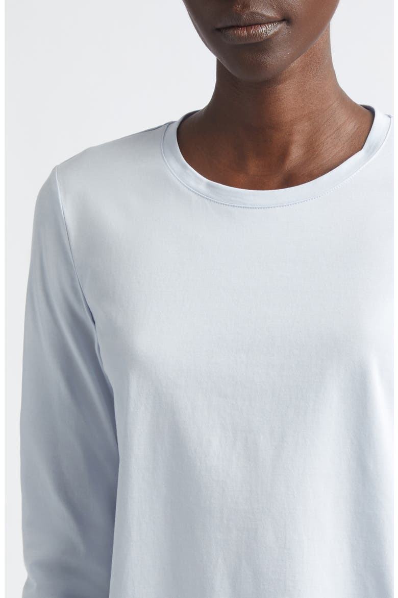 Long Sleeve T-Shirt, Alternate, color, BLUEBELL