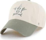 '47 Men's '47  Natural/Olive Houston Astros Two-Tone Fashion Clean Up Adjustable Hat