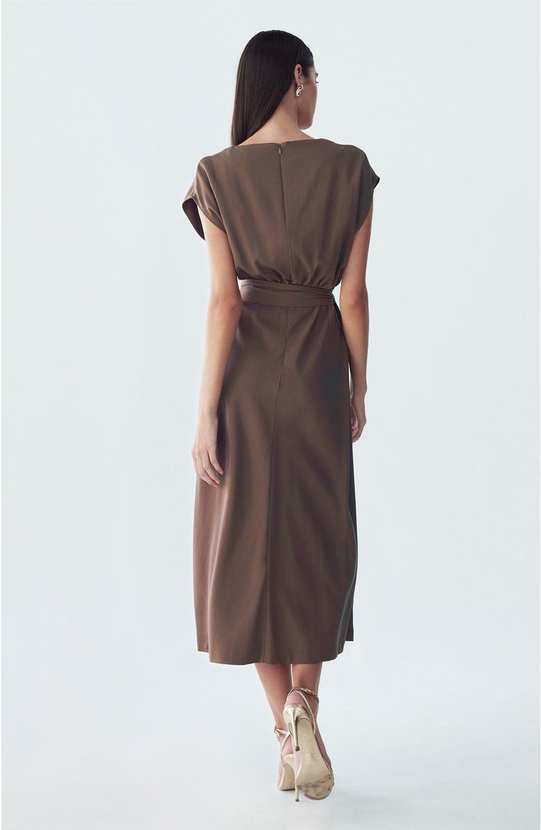 ST MRLO Enzy Dress, Alternate, color, Chocolate