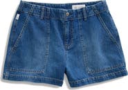 AG Analeigh High Waist Workwear Denim Shorts