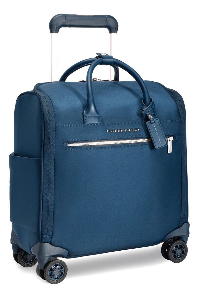 Rhapsody Cabin Spinner Carry-On Suitcase, Alternate, color, NAVY