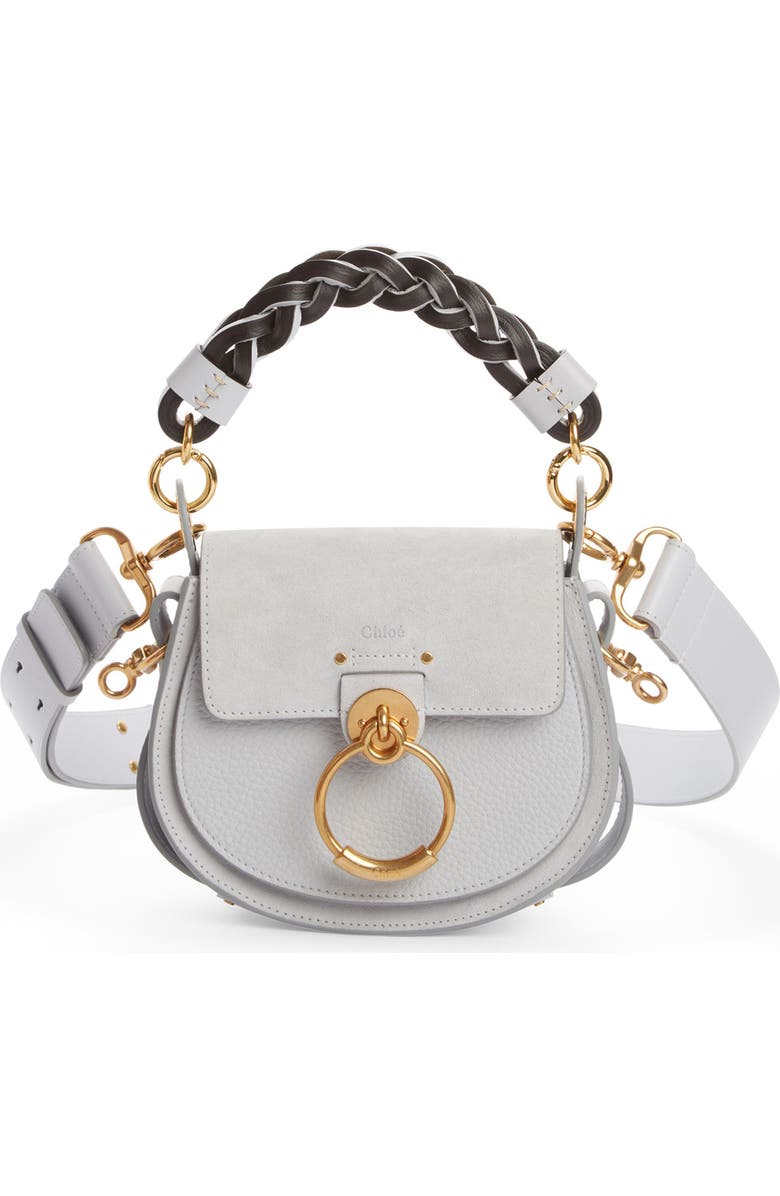 Chloé Small Tess Calfskin Leather Shoulder Bag, Main, color,