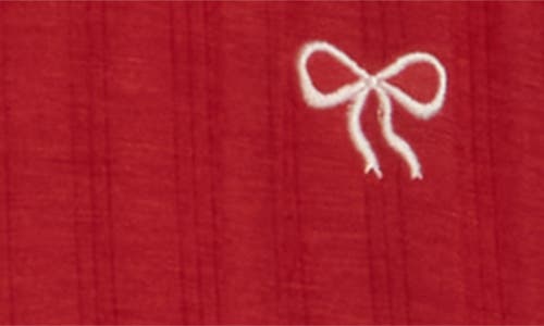 Honeydew Laid Back Wide Leg Pajamas In Red