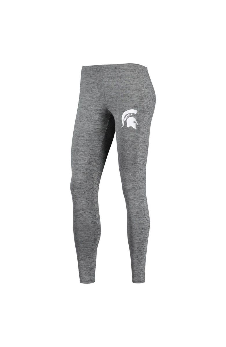CONCEPTS SPORT Women's Concepts Sport Charcoal/White Michigan State Spartans Tank Top & Leggings Sleep Set, Alternate, color, 