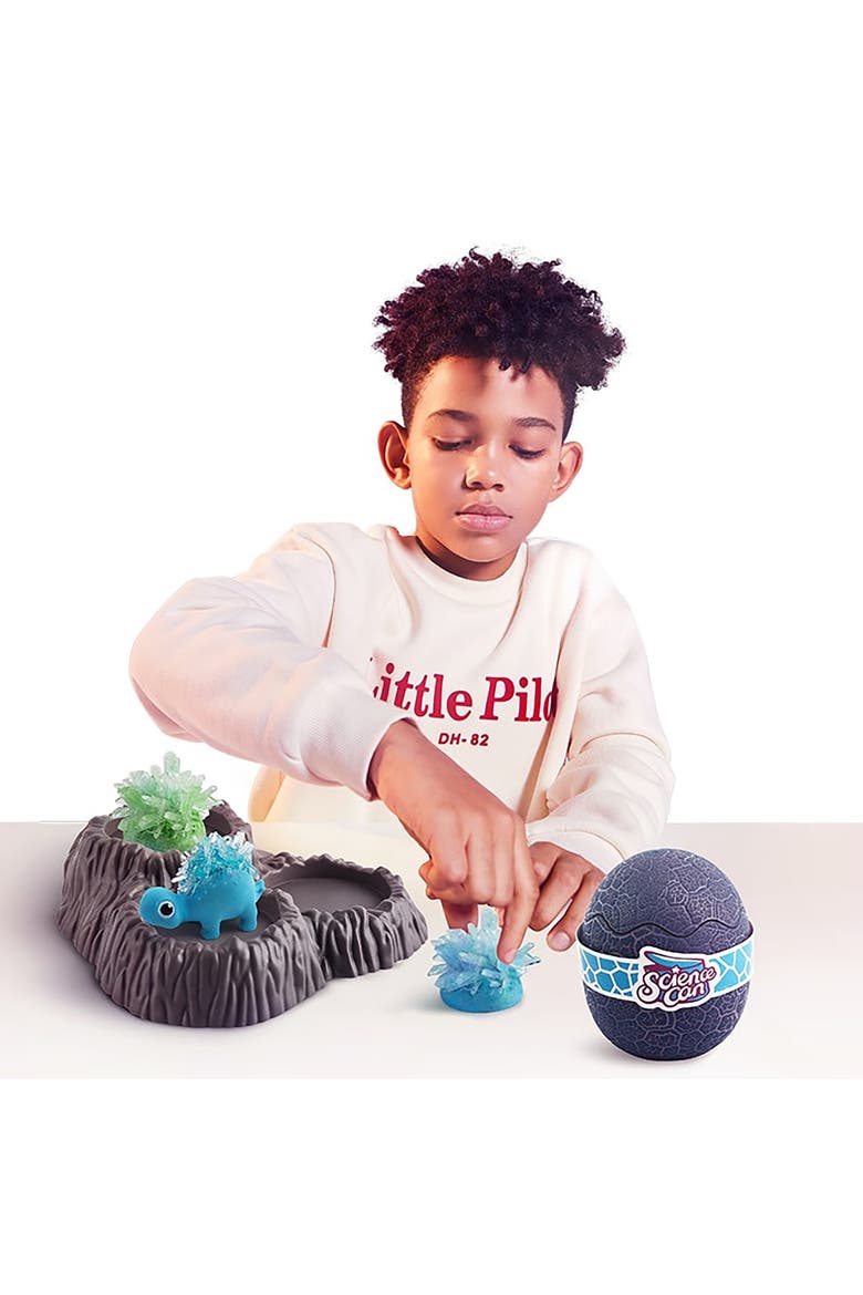 Crystal Dinosaur Growing Kit Stegosaur 8+, Alternate, color, Multicolored