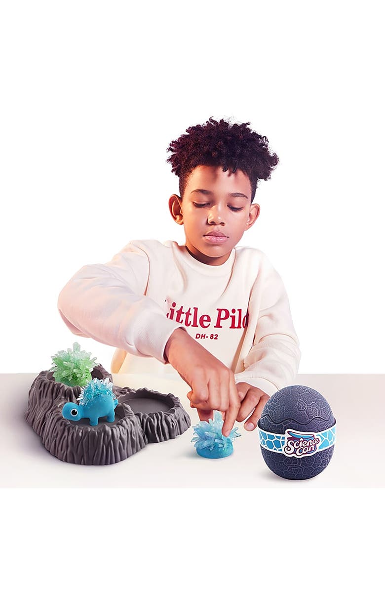 Science Can Crystal Dinosaur Growing Kit Stegosaur 8+, Alternate, color, Multicolored