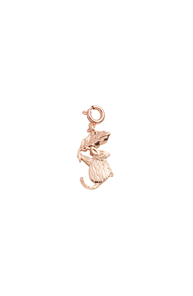 Fable England Enamel Dormouse Charm, Alternate, color, Multi & Gold