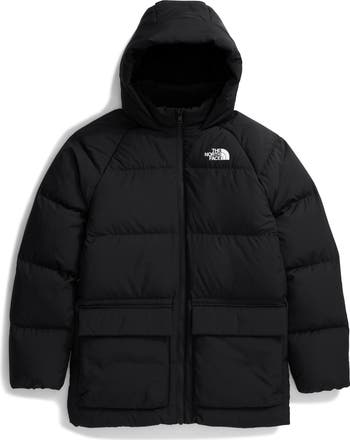 The North Face Kids North Down Fleece Lined Short Parka Nordstrom