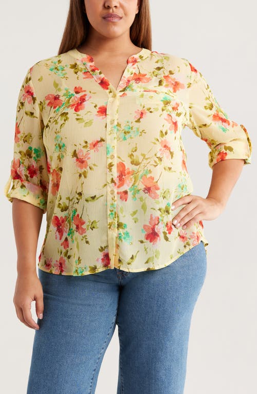 KUT FROM THE KLOTH KUT FROM THE KLOTH JASMINE ROLL SLEEVE TOP