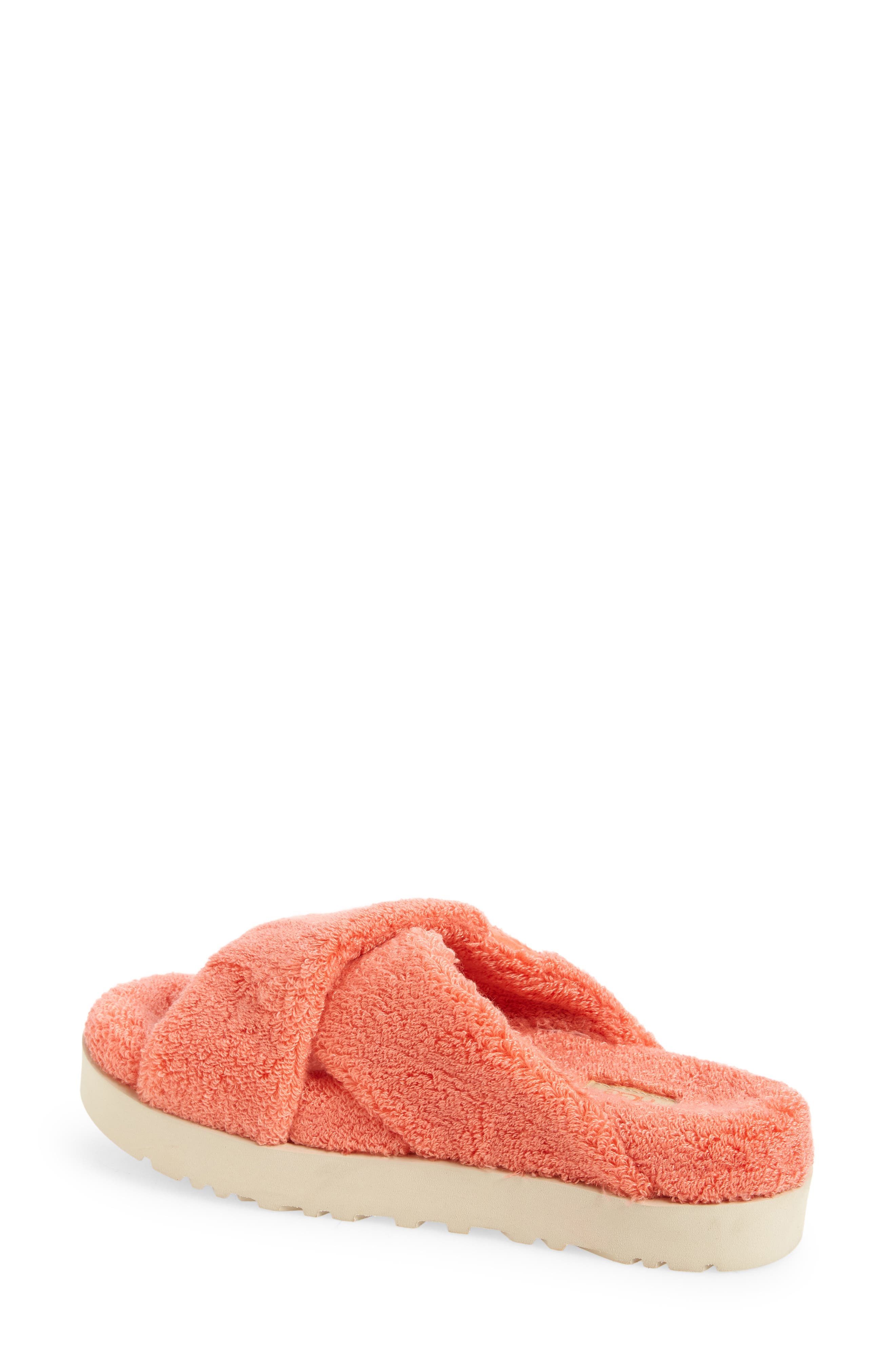 UGG<sup>®</sup> Fuzz Sugar Terry Crossover Slide Slipper, Alternate, color, 