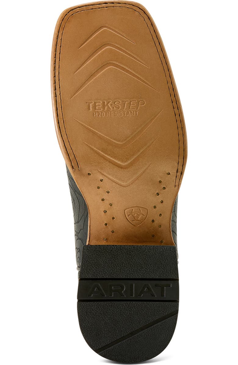 Ariat Frontier Wittman Diamond Quilt Leather Boot, Alternate, color, Black