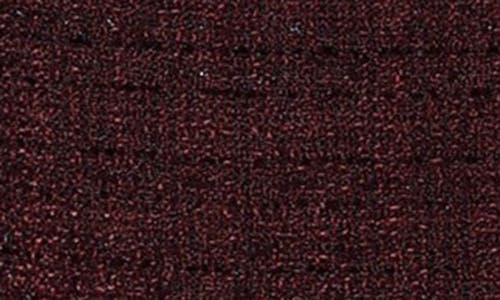 Walter Baker Evie Sleeveless Tweed Dress In Burgundy