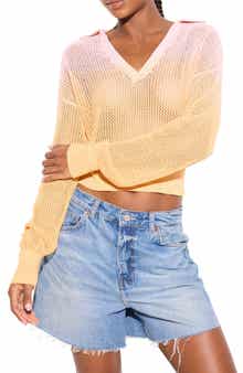 Spiritual Gangster Mona Crochet Top