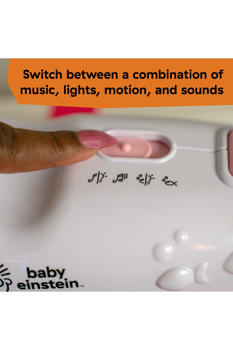 Sea Dreams Soother Musical Crib Toy and Sound Machine, Alternate, color, PINK