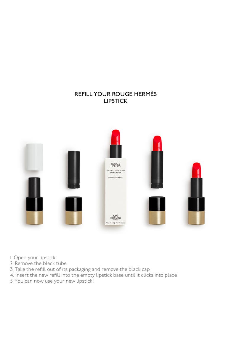 Hermès Rouge Hermès - Satin Lipstick Refill, Alternate, color, 