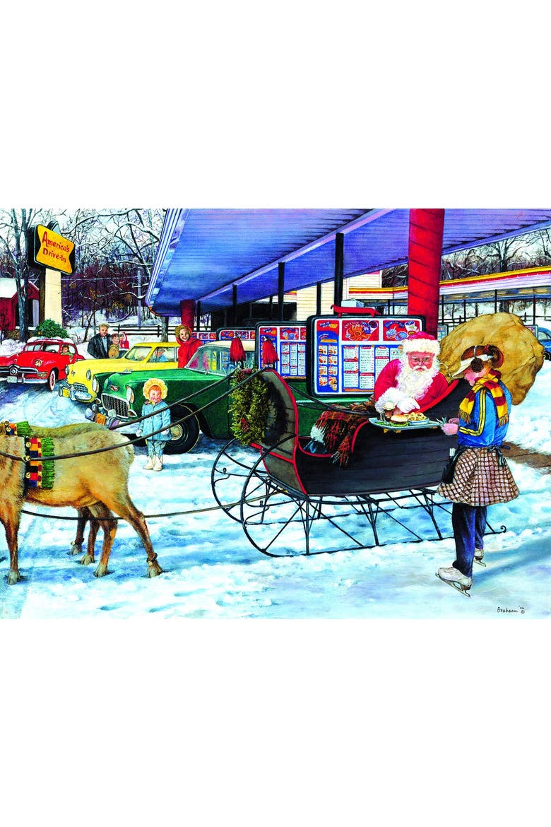 Pit Stop 1000 piece Jigsaw Puzzle for Adults, Alternate, color, Multicolor