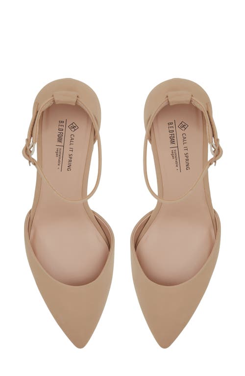 Call It Spring By Aldo Daliaa Ankle Strap Pointed Toe Pump In Multi