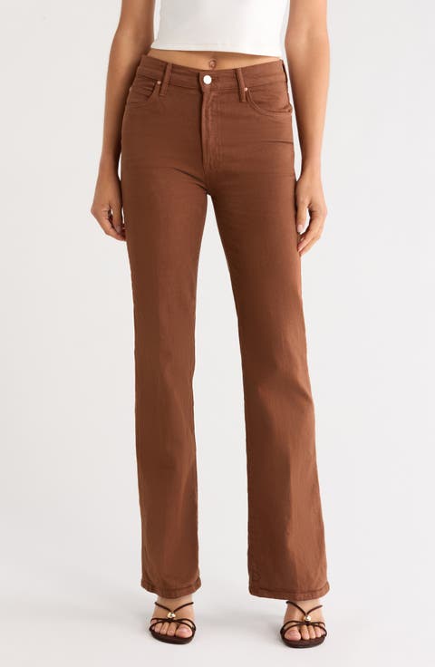 The Kick It High Waist Straight Leg Jeans