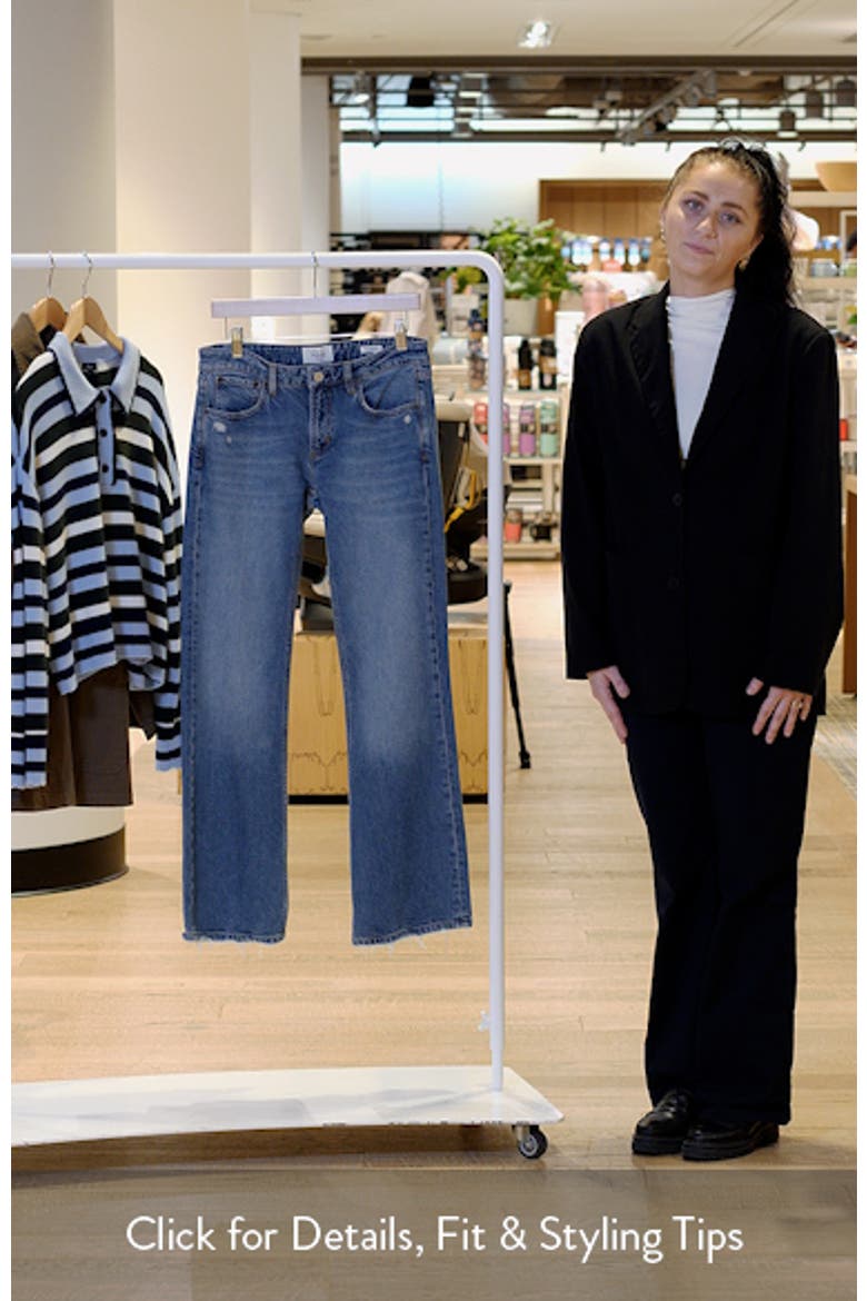 Fremont High Waist Straight Leg Jeans video
