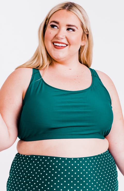 Plus Size Racerback Swim Bra