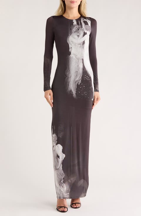 Delora Long Sleeve Maxi Dress