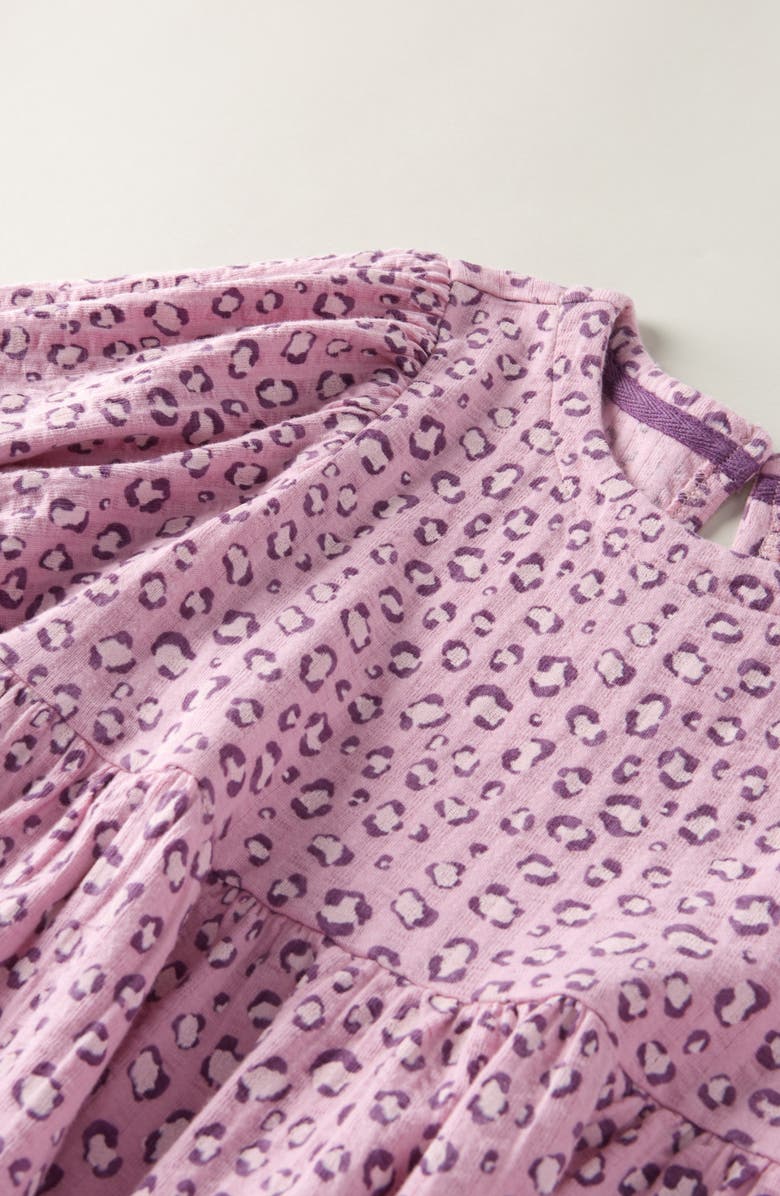 Tucker + Tate Kids' Pretty Tiered Dress, Alternate, color, Purple Jazz Playful Leopard