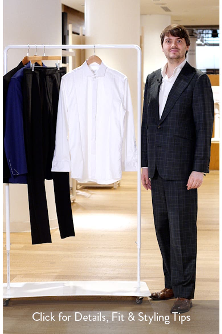 Luxury Pleat Front Non-Iron Dress Shirt video